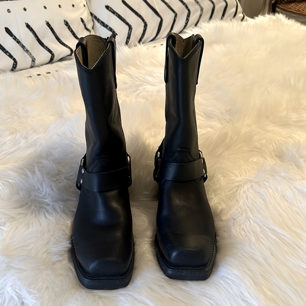 DURANGO WOMENS MOTO HARNESS BOOTS SIZE:9M 🔥🔥🔥